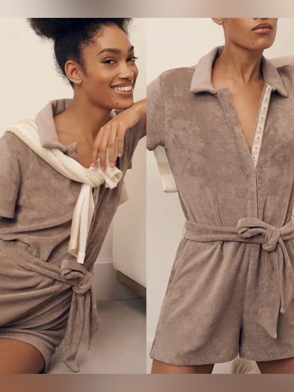 Beyond Yoga Tropez Romper Sz smallp